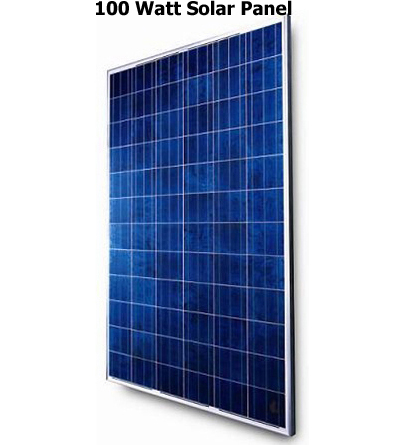 Solarmodul 100W Solarpanel Solarzelle Photovoltaik 12V
