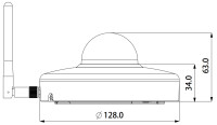 GOLIATH Starlight IP WLAN PTZ Kamera | 2 MP | Pan-Tilt-Zoom | WDR | 15m IR | IVS | App | WiFi Serie