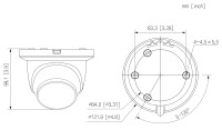 GOLIATH Starlight HDCVI Dome Kamera | 2 MP | 2,8mm | WDR | 60m IR | Mikrofon| IP67 | PRO Serie