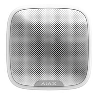 AJAX | Außensirene | LED-Statusanzeige | 85 - 113 dB | Weiß | StreetSiren