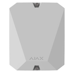 AJAX | Integrationsmodul 18 Zonen | Für kabelgebundene Melder | Weiß | MultiTransmitter