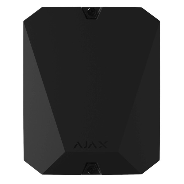 AJAX | Integrationsmodul 18 Zonen | Für kabelgebundene Melder | Schwarz | MultiTransmitter