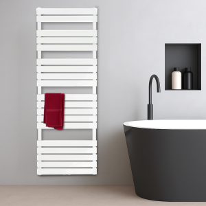 VILSTEIN Badheizkörper Mittelanschluss, Seitenanschluss, Paneel-Heizkörper, Weiß, 1800 x 600 mm