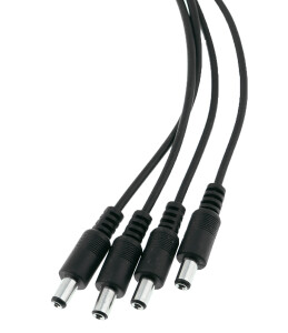 4er Strom Verteiler für cctv Überwachnungskameras 4x Strom Splitter Kabel 12V DC