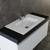 VILSTEIN© Keramik Einbauwaschbecken Einbau Einsatz Waschbecken Becken Handwaschbecken 70cm