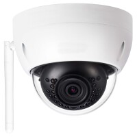 GOLIATH IP WLAN Dome Kamera Set | 4x4 MP | 2.8 mm | 30m IR | App | Metall | IP67 | IK10 | WiFi Set