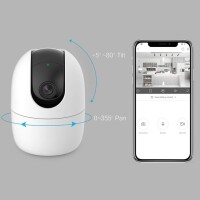 GOLIATH WLAN PT Kamera | 4 MP | Pan-Tilt | Auto Tracking | 10m IR | Alexa | 2 Way Audio | WiFi Serie