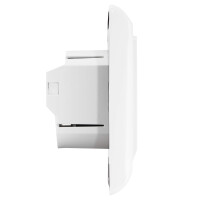 VILSTEIN© Thermostat für Fußbodenheizung Touchscreen Temperaturfühler Bodenfühler Unterputz weiß 16A