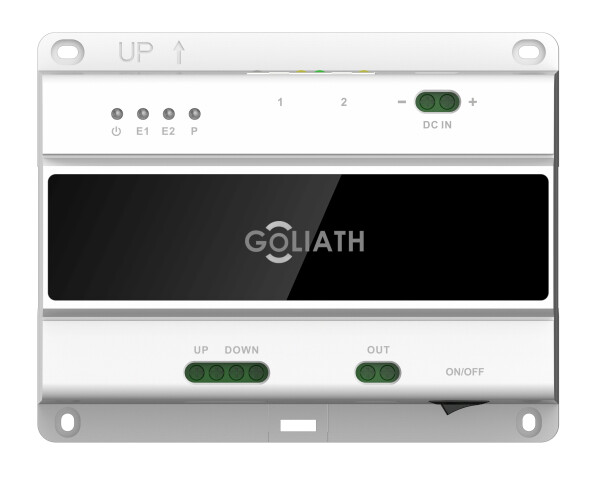 GOLIATH PRO IP & 2-Draht Video Türsprechanlage | 2-Draht BUS Modul | Umwandler 2-Draht auf IP