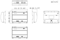 GOLIATH PRO IP & 2-Draht Video Türsprechanlage | 2-Draht BUS Modul | Umwandler 2-Draht auf IP