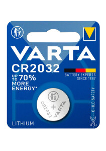 AJAX | CR2032 Batterie 1er Pack | Ersatzbatterie für...