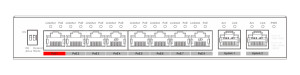 GOLIATH 8-Port PoE Switch | +2 Base-T/X Port | 10/100/1000 Mbps |  Max 30W/Port | Gesamtleistung 96W