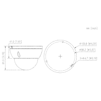 GOLIATH Starlight IP Dome Kamera | 4 MP | 2.8mm | WDR | 30m IR | SMD+ | Mikro | PoE | SMART Serie