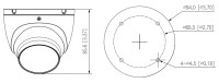 GOLIATH HDCVI Dome Kamera | 2 MP | 2.8mm | Mikrofon | 30m IR | IP67 | Smart Serie