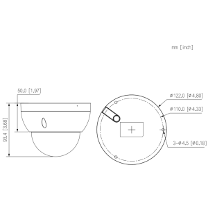 GOLIATH Starlight IP Dome Kamera | 8 MP | Motorzoom | WDR | 40m IR | SMD+ | Mikro | PoE | 4K Serie