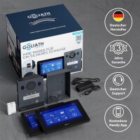 GOLIATH Basic 2-Draht BUS Türsprechanlage | FullHD | App | 150° | 1 Familie | Aufputz | 2 x Innenstationen