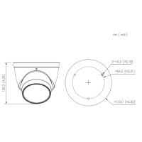 GOLIATH Starlight IP Dome Kamera | 8 MP | Motorzoom | WDR | 40m IR | SMD+ | Mikro | PoE | 4K Serie