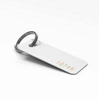GOLIATH PRO IP & 2-Draht Video Türsprechanlage | RFID Chip | Mini | Flach | Nummer | Weiß