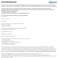 GOLIATH PRO IP Video Türsprechanlage mit App | 1 Fam | Anthrazit | 2x7 Zoll Weiß | Fingerprint | 180°