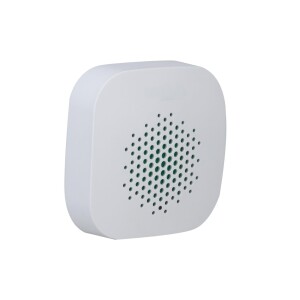 WhiteLabel | Innensirene | Indikator LED | 85-105 dB | Weiß | HomeSiren