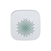 WhiteLabel | Innensirene | Indikator LED | 85-105 dB | Weiß | HomeSiren