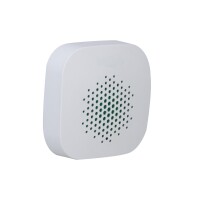 WhiteLabel | Innensirene | Indikator LED | 85-105 dB | Weiß | HomeSiren