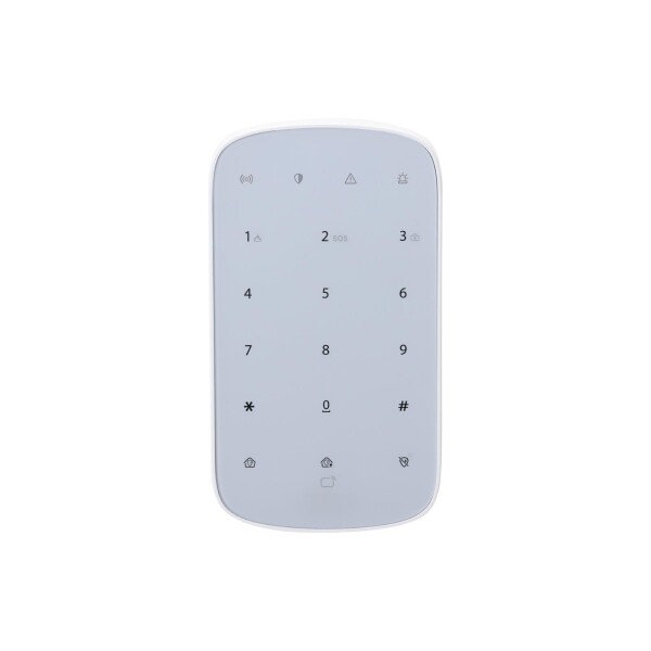 WhiteLabel | KeyPad | LED-Statusanzeige | Passwort oder RFID | Weiß | KeyPad Pro
