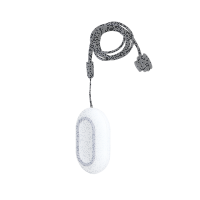 WhiteLabel | Panikknopf | Eine Tasten | Fehlaktivierungsschutz | IP54 | Weiß | Button