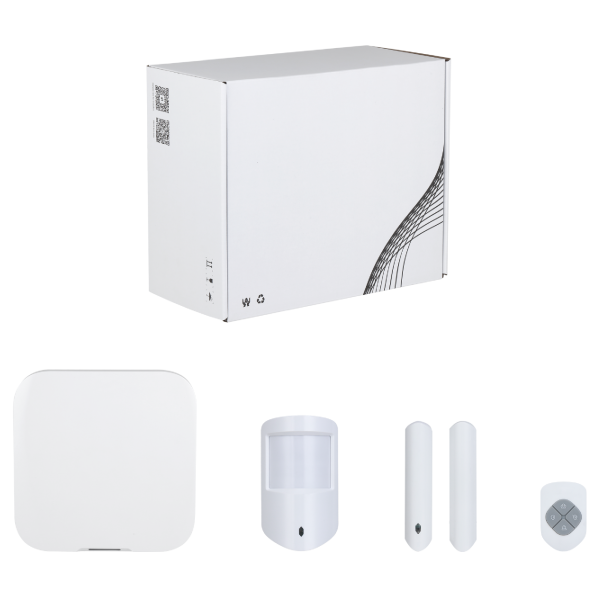 GOLIATH |  Hub 4G Pro | MotionProtect | Spacecontrol | DoorProtect | Weiß | Starterkit Pro 4G