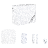 WhiteLabel |  Hub 4G Pro | MotionProtect | Fernbedienung | DoorProtect | Weiß | Starterkit Pro 4G