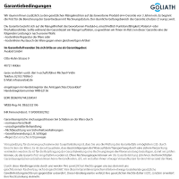 Goliath PRO IP Video Türsprechanlage mit App | 1 Fam | Silber | 7 Zoll Weiß | Fingerprint | 180°