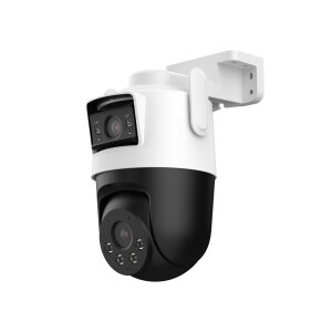 GOLIATH WLAN PT Kamera | 2 x 5 MP | Pan-Tilt | 50 m IR | 2 Way Audio | AutoTracking | WiFi DH Serie