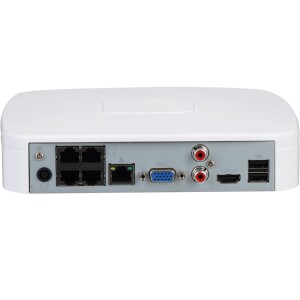 GOLIATH 4 Kanal NVR IP Rekorder | 4K | 4x PoE bis 16 MP | AI Suche | SMD+ | IVS | App | PRO Serie