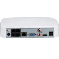 GOLIATH 4 Kanal NVR IP Rekorder | 4K | 4x PoE bis 16 MP | AI Suche | SMD+ | IVS | App | PRO Serie