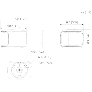 GOLIATH Starlight IP Kamera | 8 MP | 180 Grad | WDR | 25m IR | Ton | SMD 4.0 | PoE | 4K TiOC Serie