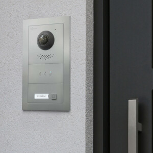 GOLIATH Hybrid IP & 2-Draht BUS Video Türsprechanlage | Kamera Modul | 2MP | IR | App | 180° Winkel