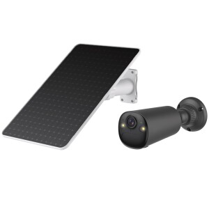 GOLIATH IP 4G Kamera Set | 4 MP | Solar | 4G | SIM | 2 Way Audio | Batterie | Alarm | APP | 4G Serie