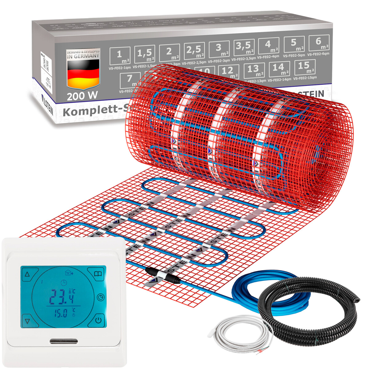 Angebot VILSTEIN© Elektrische Fu&sz box