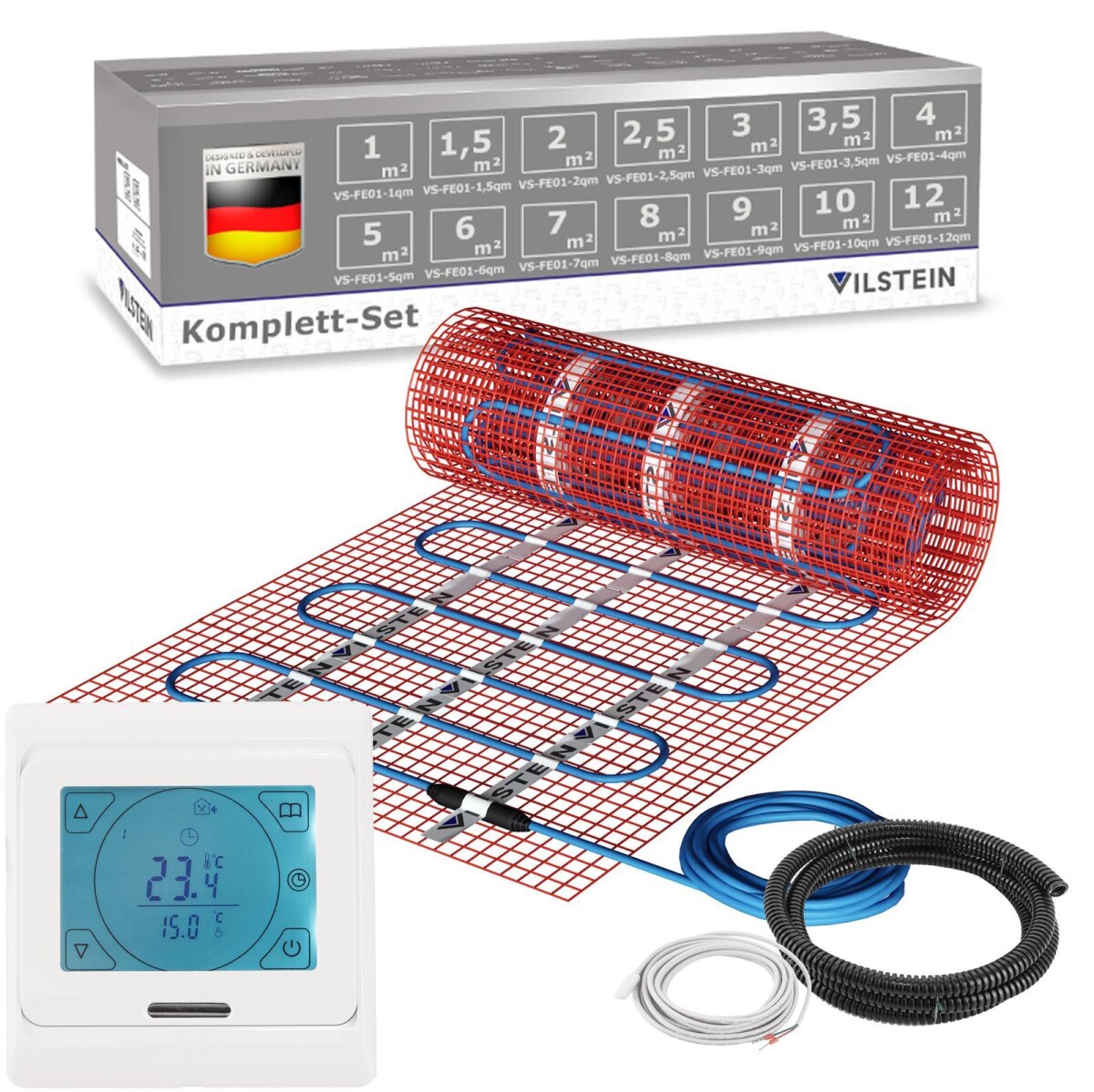 Angebot VILSTEIN© Elektrische Fu&sz box