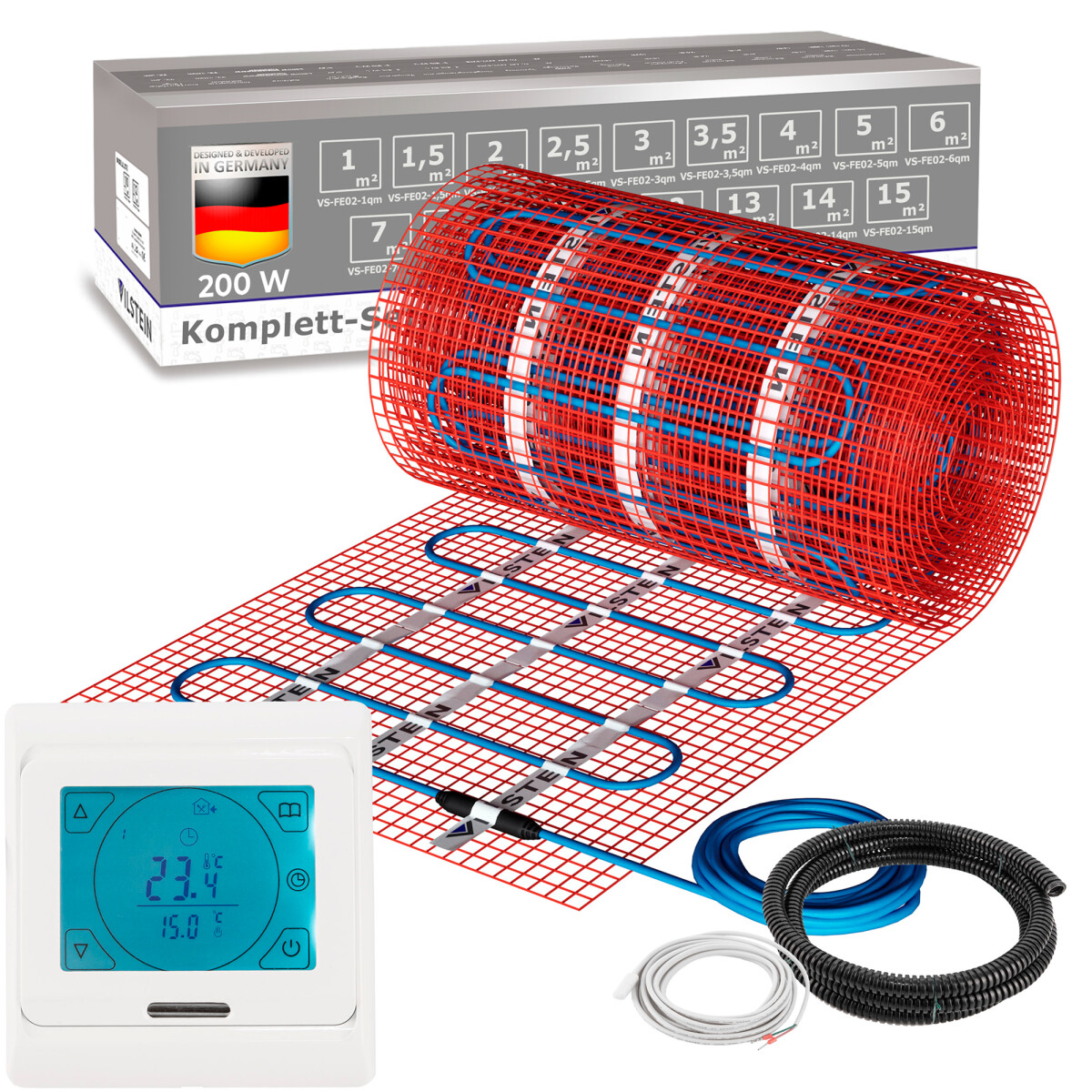 Angebot VILSTEIN© Elektrische Fu&sz box