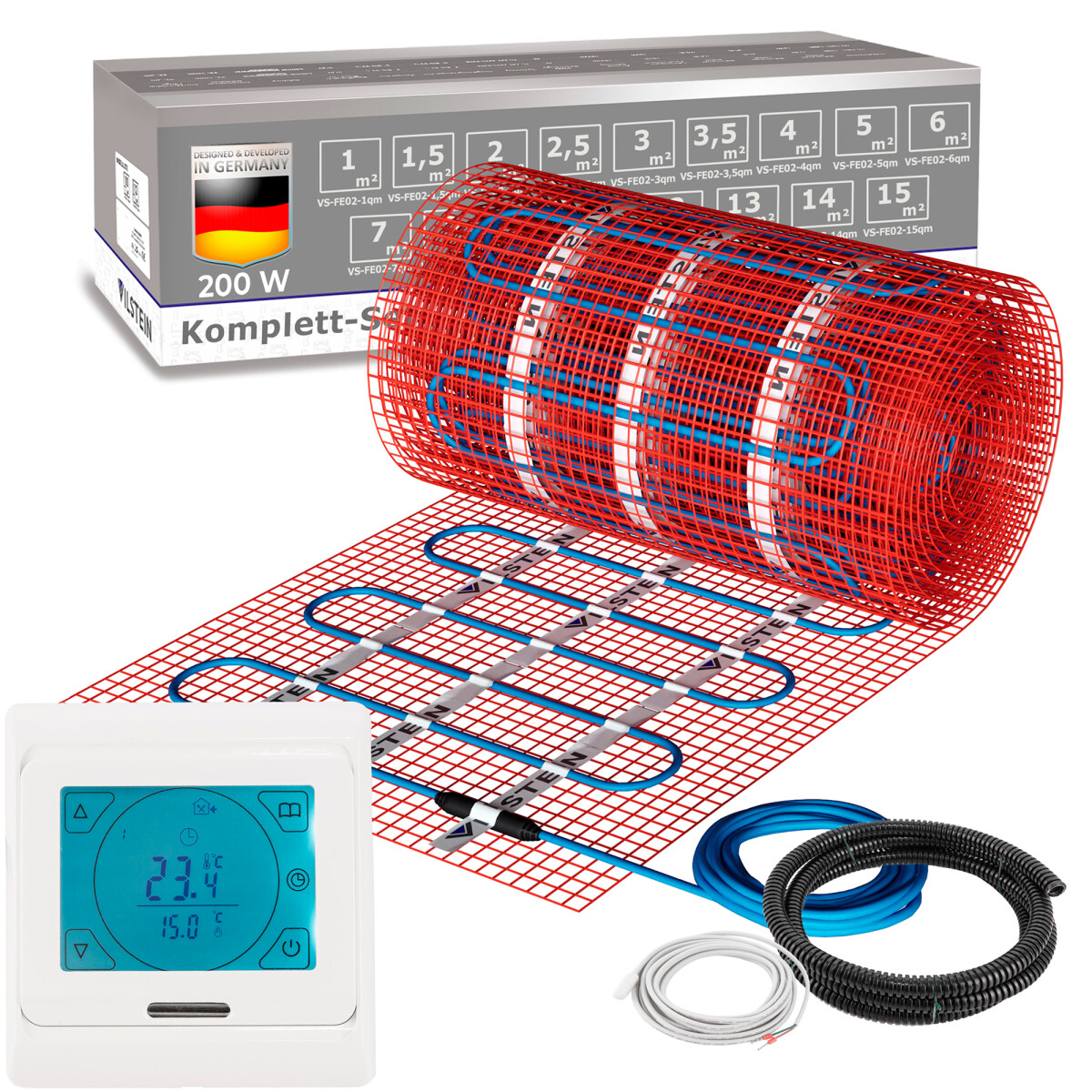 Angebot VILSTEIN© Elektrische Fu&sz box