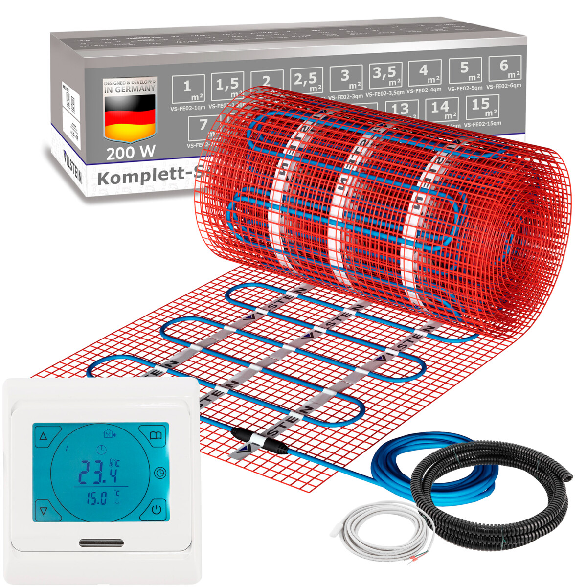 Angebot VILSTEIN© Elektrische Fu&sz box