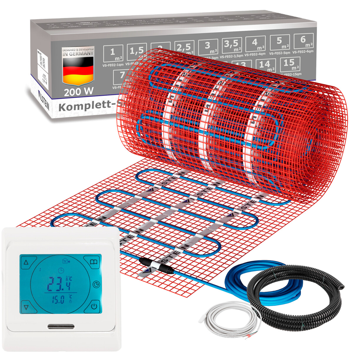 Angebot VILSTEIN© Elektrische Fu&sz box