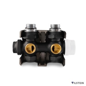 VILSTEIN Heizkörperthermostat, Thermostatkopf für Badheizkörper, Ventil-Aufsatz, Anthrazit