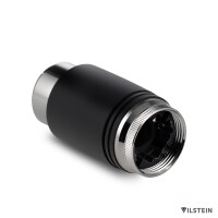 VILSTEIN Heizkörperthermostat, Thermostatkopf für Badheizkörper, Ventil-Aufsatz, Anthrazit
