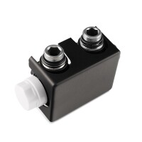 VILSTEIN Heizkörperthermostat, Thermostatkopf für Badheizkörper, Ventil-Aufsatz, Anthrazit