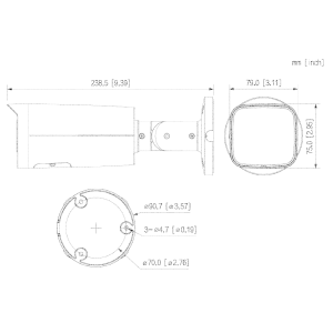 GOLIATH Starlight IP Kamera | 8 MP | Motorzoom | WDR | 60m IR | SMD+ | Mikro | PoE | 4K Dual Serie