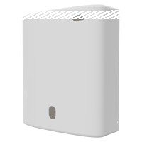 WhiteLabel | Nebelmaschine | Compact Line | Inkl. Kartusche und 2x Relais | Kabelllos | Für 390m³