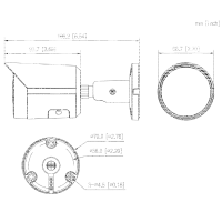 GOLIATH Starlight IP Kamera | 8 MP | 2.8mm | WDR | 30m IR | SMD+ | Mikrofon | PoE | 4K Dual Serie