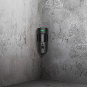 AJAX | Bewegungsmelder | Innenbereich | Tierimmun | Bildaufnahme | HDR | Schwarz | MotionCam HDR